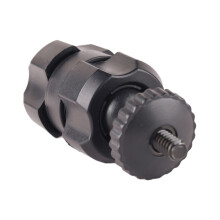 Universal 17mm Female Ball Head Converter 1/4-20 External Thread