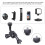 Camera Thread Screw Adapter 12cm Metal Plastic Hybrided 2