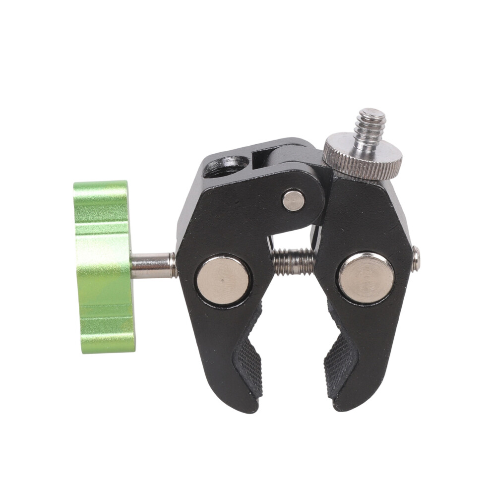 Portable Aluminum Camera Clamp 97G Weight 3Kg- Color Green 7704000035392