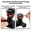 Toolless Installation Aluminum-Black Color Twocard adapter 6