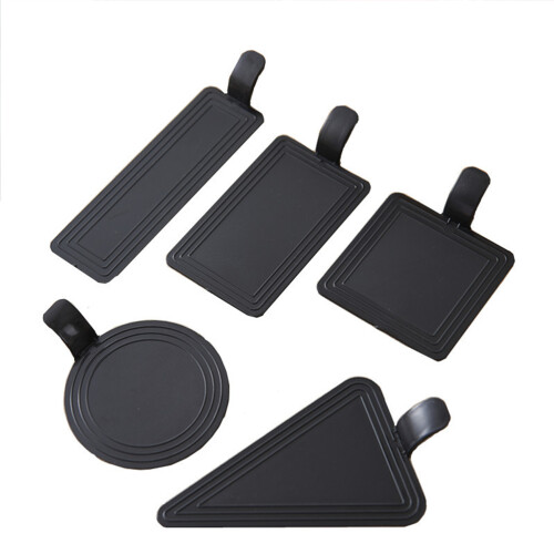 100 Pezzi Tavolette Rettangolari Per Mousse E Dolci, Base 10X6 Cm