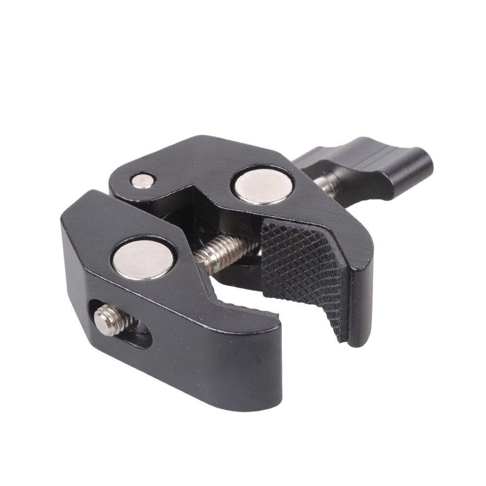 Two Thread Photography Clamp 3Kg Capacity Aluminum- Black 7704000035200