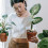 Decorative Self Watering Device for Potted Plants Plastic Ceramic 10