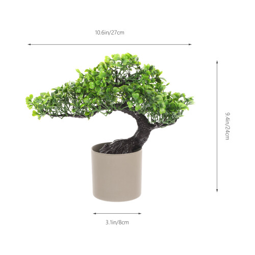 Árvore De Artificial Para Escritório Casa, Miniatura Bonsai 1