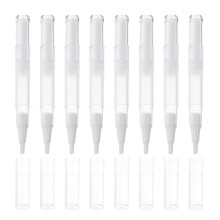 21 Unidades Transparente Para Óleo Unhas E Gloss Labial 3 Ml