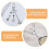3Pcs Corrente Para Chaveiro Pingente Universal 9