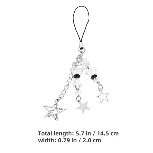 3Pcs Corrente Para Chaveiro Pingente Universal 2
