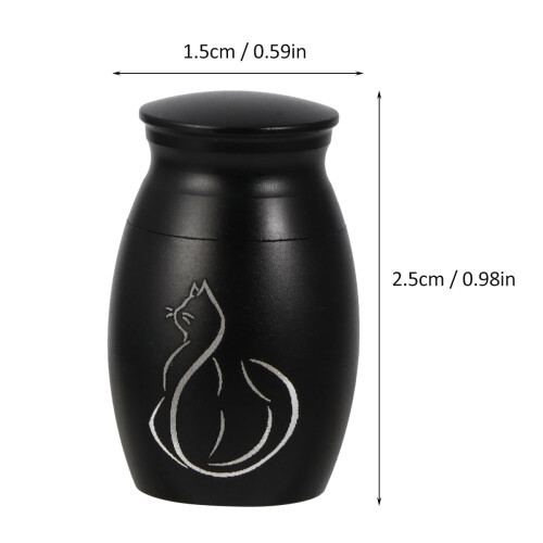 Urna Funerária Para Pets Aço Inoxidável Com De E 1