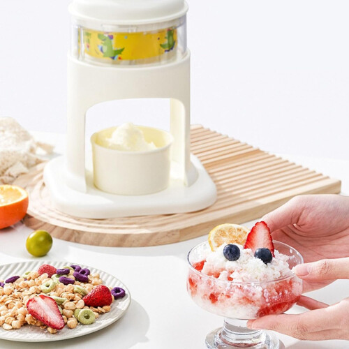 Ice Cream Tools Manual Ice Cream Crusher Hand Crank Ice Cream Maker Portable Durable 2