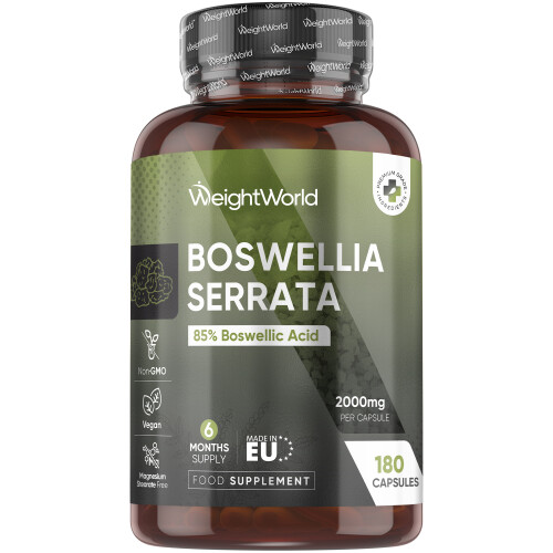 Boswellia Serrata Extract 2000mg - 180 Capsules