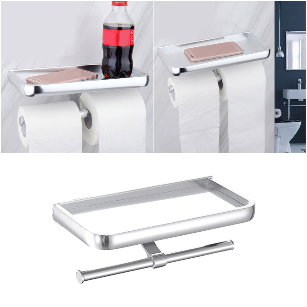 Aluminiowa Rolka Wisiorek Organizer Na Chusteczki Telefon (Jasnosrebrny)-image