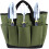 Practical Garden Tote Green With Smart Organization For Gardening Tools 5