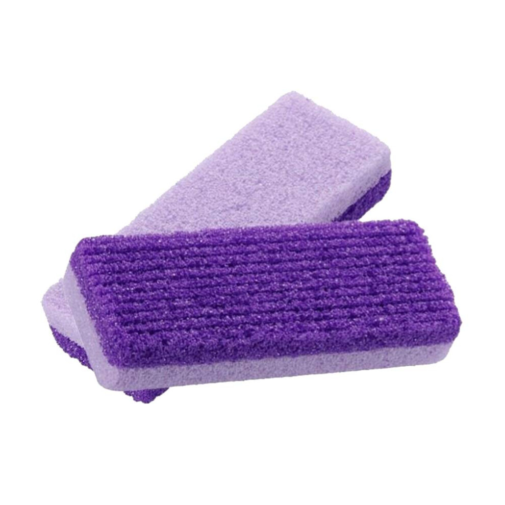 Pumice Foot Stone, 2 Pcs - Remove Dead Skin And Calluses From Feet And Hands - Natural Pedicure Exfoliating Tool