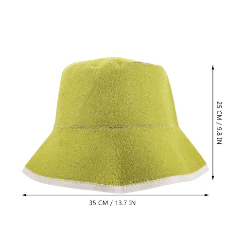 Chapéu De De Para Sauna, Absorvente E De Secagem Rápida 1