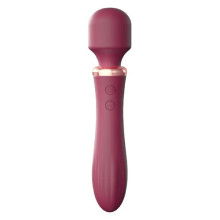 Bullet Massage Wand 10 Modes Silent Cordless Red Mini Portable Stick Massager For Women Pleasure Feet Back Neck Relax