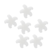 10 Unidades Esponja Flor Para Óleo Algodão Piscina Cosméticos