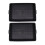 2Pcs De Controle Para De Plástico Preto 1