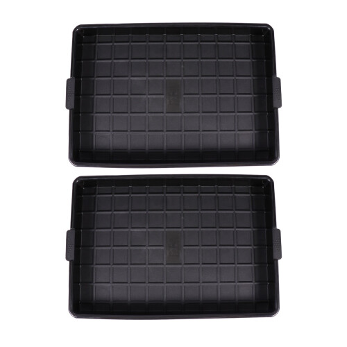 2Pcs De Controle Para De Plástico Preto