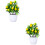 2 Unidades De Planta Artificial Bonsai Para 11