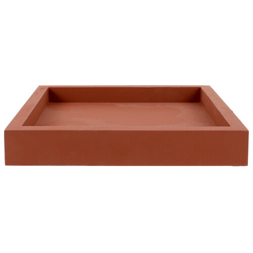 De Plástico Espessado Para 20X20Cm Vermelha 2