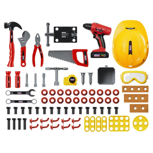 Sealey Junior Toy Tool Kit with Workbench 90pc