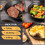 3PCS Cast Iron Non-Stick Frying Pan Skillet Set 5