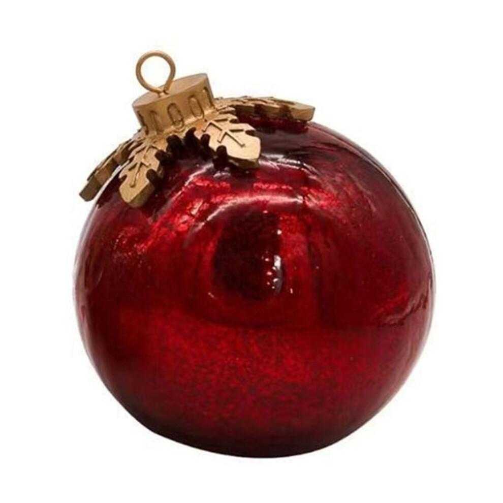 LED Assemblly Tabletop Snow Globes Automatic Timer Function-Red