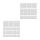 1000 Pcs Aluminum Foil Candy Wrappers 8cm Square Chocolate Packaging 6