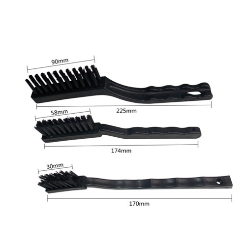 Kit 10 Escovas Antiestáticas C Plástico E Nylon P 2