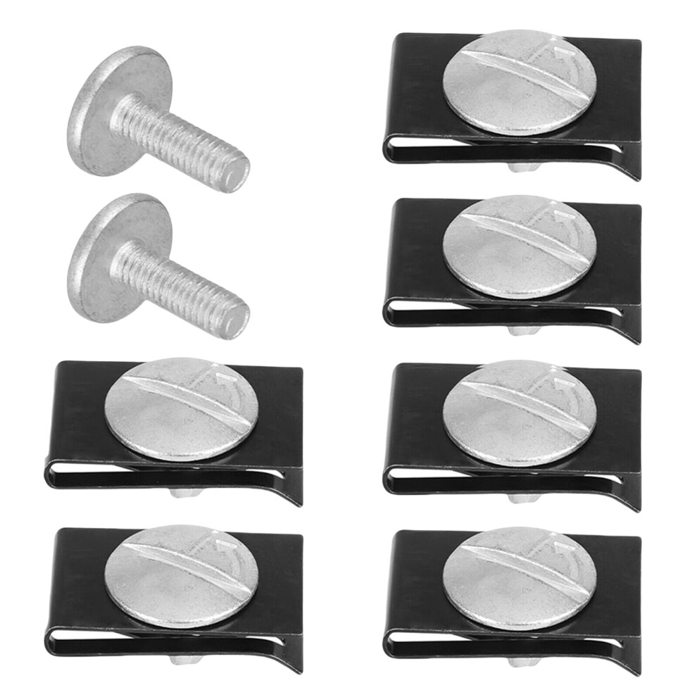 14Pcs Engine Splash Shielding Fasteners Vehicle Engine Covers Pins And Screws Set For Automotive Use Universal Fit 9393856363766