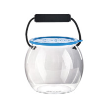 Aquarium Bucket With Handle For Seaside And Pool Activities, 2-Liter Capacity, Plastic, Blue