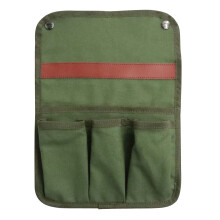 Home Chair Side Canvas Bag For Camping Chairs, Outdoor Tool Bag, Armrest Storage Pocket, 3 Color Options