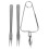 3 Sets Schneckenzangen Besteck Robust Langlebig Hochwertig 11