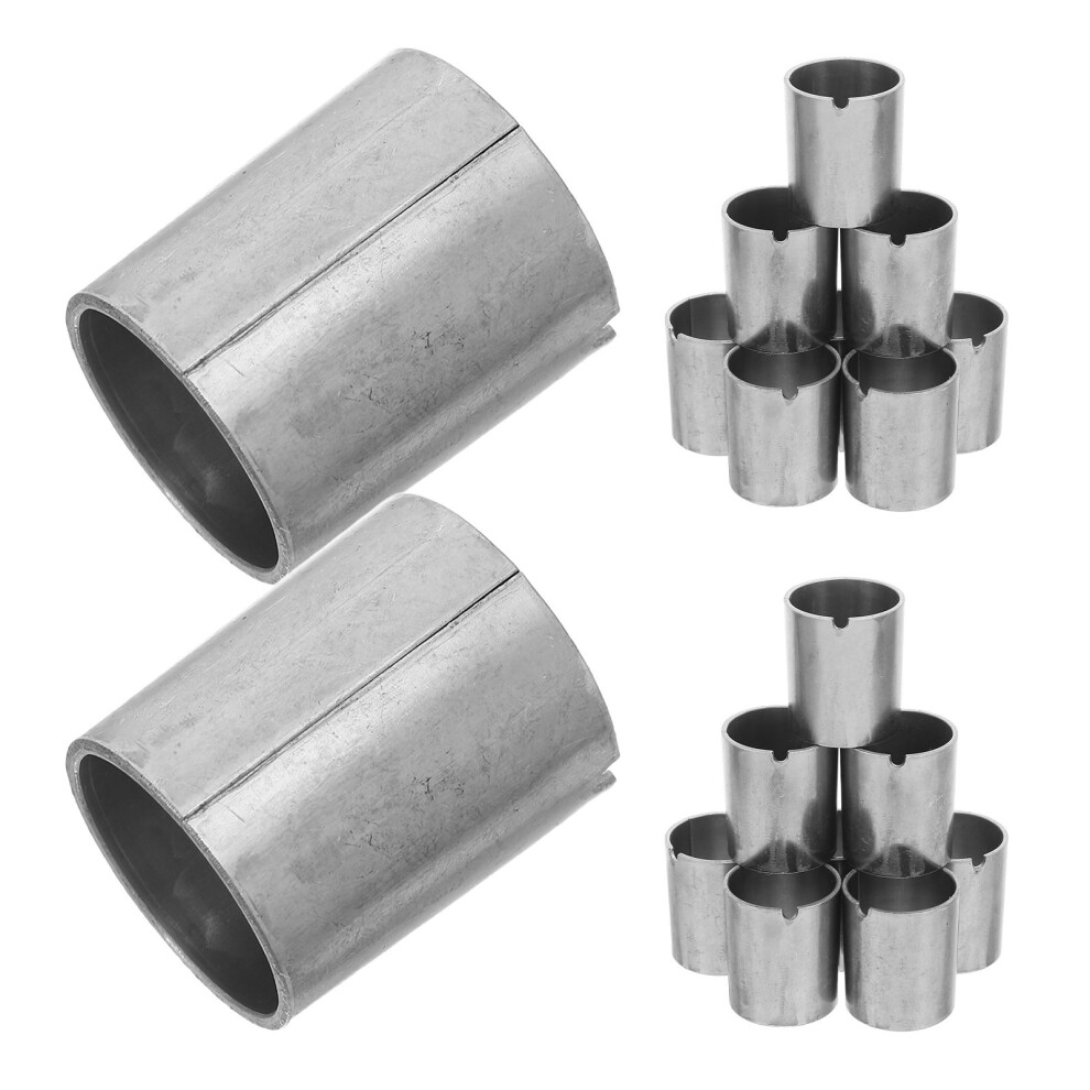 20Pcs Iron Shelf Lock Clips For Wire Shelving Fixed Tube Connectors 381430293805
