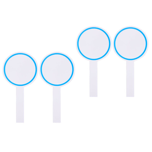 4 abwischbare schreibtafeln, handliche whiteboards