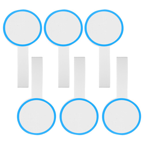 6er-pack schreibtafeln mit griff, einseitig, handliche whiteboards 2