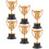 6Stk Kleines Trophäenmodell Kunststoff Für Sieger Und 5