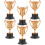 6Stk Kleines Trophäenmodell Kunststoff Für Sieger Und 9