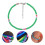 boho fußkette polymer-ton, knöchelschmuck für 5
