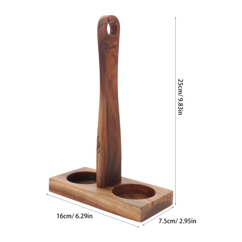 Holz Salz Pfeffer Halter Mit Griff Für Gewürzmühlen 2