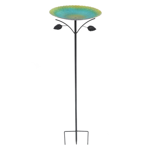 Metal Vogelbad Schale Mit Für Außenbereich Garten