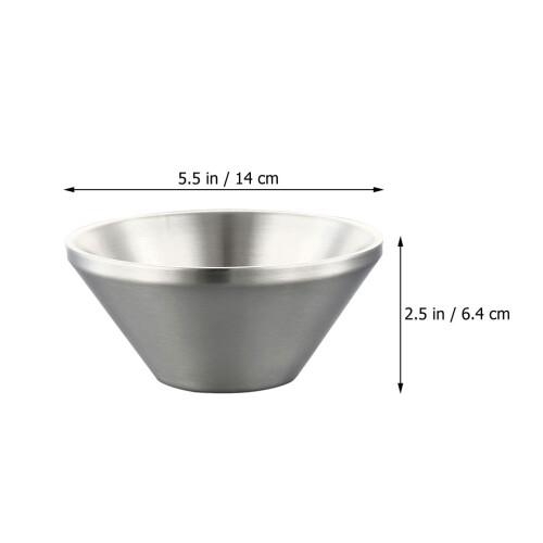 Ciotola In Acciaio Per Gelato, Dessert E 1