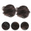 2 Peças Extensão Cabelo Coque Com Orelhas De Chignon Acessório 5