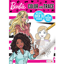 Bendon Barbie 48strnkov barvic a kresebn kniha 49750