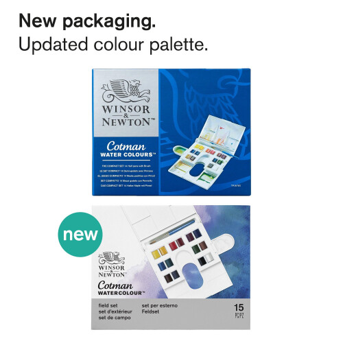 Winsor & Newton Cotman Water Colour Compact Set- 1