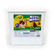 Crayola Model Magic Naturals 4 confezioni (8 once ciascuno) Argilla da modellare sfusa Forniture alternative artigianali per aule Secchio da 2 li