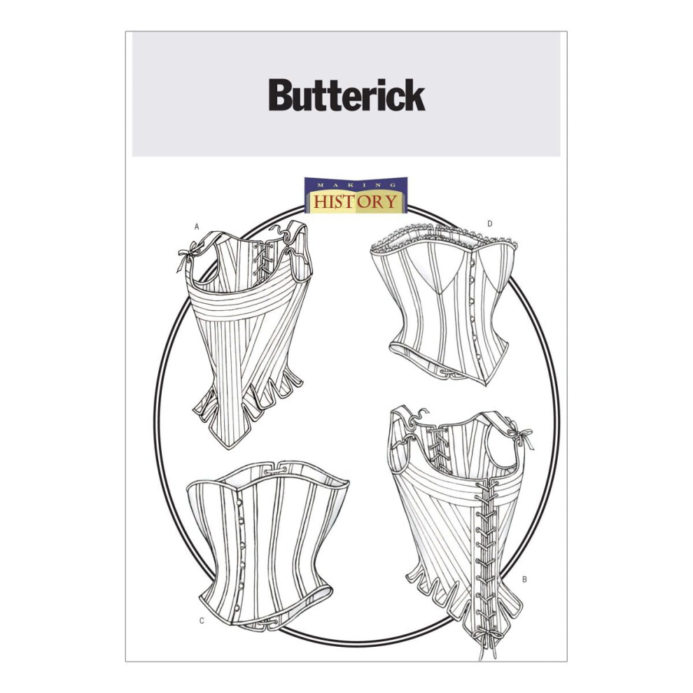 Butterick Misses' Stays And Corsets-12-14-16 -*Sewing Pattern*