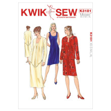 Kwik Sew K3181 Schnittmuster fr Kleider und Jacken, Gre XS-S-M-L-XL