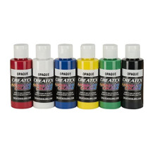 Createx Colors Cre5201 Opaque Airbrush Color 2 oz Bl