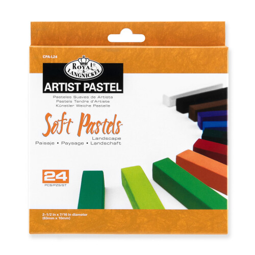 Soft Pastels 24/Pkg-Landscape -CPAL24